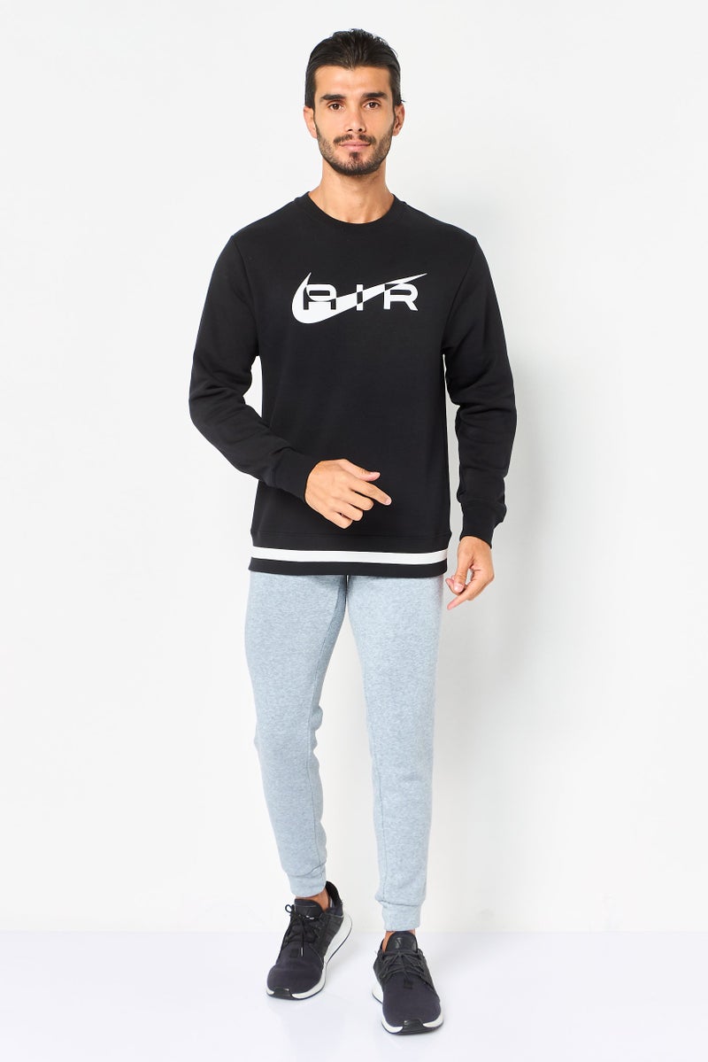 Nike Men Sportswear Fit Long Sleeve Outdoor Sweatshirt, Black - Image 4